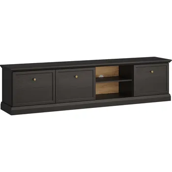 Televizní stolek LUCCA c | TV stolek RTV3D | 206,2 cm | černá