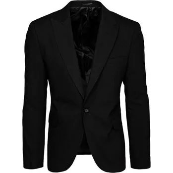 Pánské jednořadové černé sako