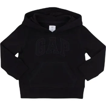 Chlapecká mikina Dětská mikina GAP V-LOGO 2Y Černá
