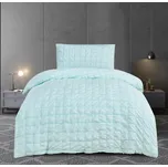 Krepové povlečení na jednolůžko v mentolové barvě 140x200 cm Naomi – My House ID_1716076