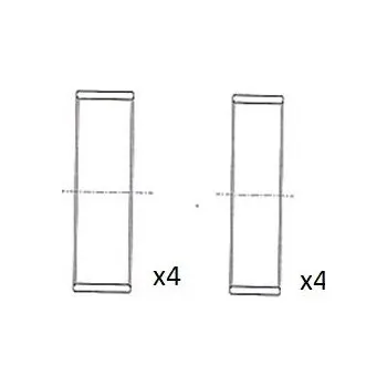 Ojnice Ojniční ložisko FAI AutoParts BB2062-025