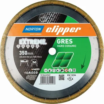 Řezný kotouč NORTON CLIPPER EXTREME GRES 350x25,4