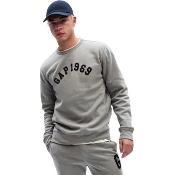 Pánská mikina Pánská mikina GAP V-FRCH GAP 1969 S Šedá, Černá