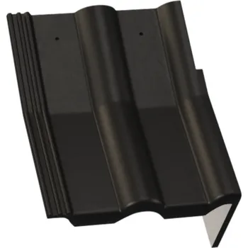 KM BETA Taška úžlabní okrajová pravá samet černá