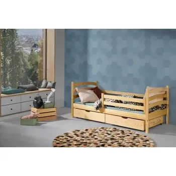 Dětská postel Dětská postel ADAM se zábranou a úložným prostorem