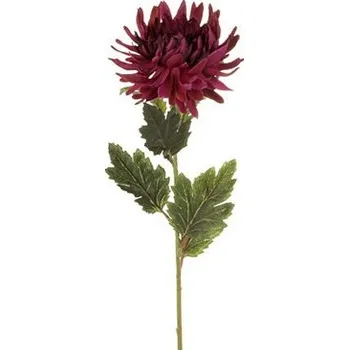 umělá květina Umělá květina Chryzantéma 60 cm, tmavě fialová