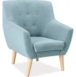 Mentolové relaxační křeslo AMBER 1 Linea 11