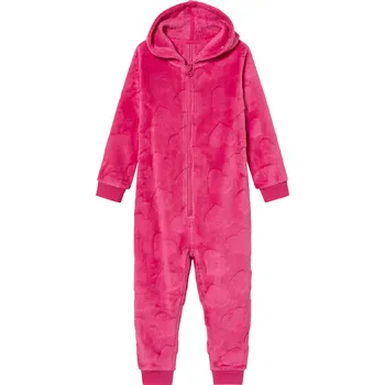 Dětský overall lupilu® Dívčí plyšový overal (98/104, růžová)