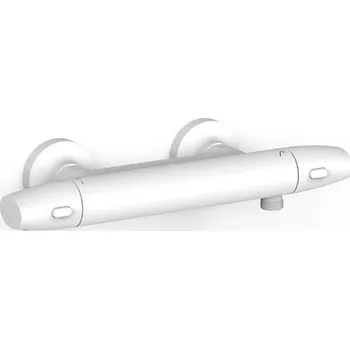 Vodovodní baterie Sprchová baterie TRES Over-Wall bez sprchového setu 150 mm bílá mat 19016403BM