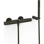 Vanová baterie TRES Over-Wall s vanovým setem 150 mm černý bronz 19017449KMB