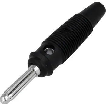 Elektrický konektor Banánek BUELA20K | KONDIK.cz Barva: černá