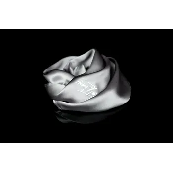 Šátek Hedvábný šátek Barva: Stříbrná, Velikost: 50x50 cm