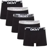 Pánské boxerky DKNY PORTLAND S Černá, Bílá, Šedá