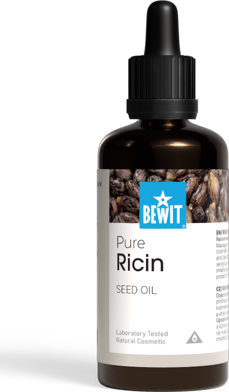 BEWIT Ricinový olej - ze semen - 200 ml