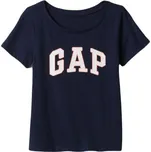 Dívčí tričko GAP V-HS 5y Tmavě modrá, Růžová