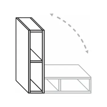 Kuchyňská skříňka Kuchyňská police Mono M WB20UNI18/61