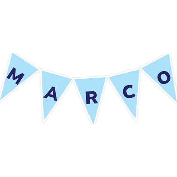 Personal Personalizovaná girlanda - Modré narodeniny