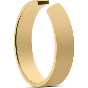 Prsten 5mm leštěný nastavitelný prsten z nerezové oceli zlaté barvy - Lucleon