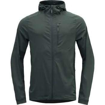 Pánský kabát Pánská Merino bunda větruvzdorná Devold Heroy zelená XL