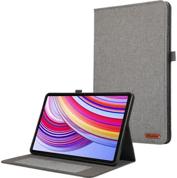 Pouzdro na tablet VSECHNONAMOBIL 78924 FABRIC Zaklápěcí kryt pro Xiaomi Redmi Pad Pro / Pad Pro 5G šedý