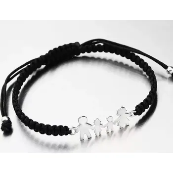 Náramek Dámský náramek stříbro 925 rodina BST-14639 délka 21 cm