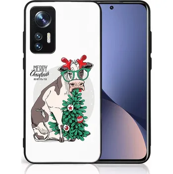 Vánoční dekorace VSECHNONAMOBIL 95355 MY ART Kryt s vánočním designem Xiaomi 12 Lite MERRY CHRISTMAS (074)