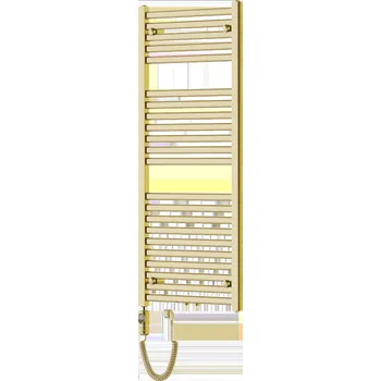 Radiátor Mexen Hades, elektrické topné těleso 1200 x 500 mm, 600 W, zlatá lesklá, W104-1200-500-2600-50