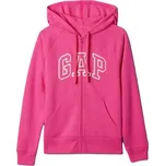 Dámská mikina GAP HERITAGE XS Růžová, Bílá