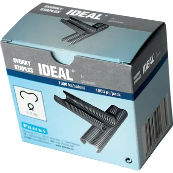 Svorka IDEAL pozinkovaná (Zn), balení 1 000 ks