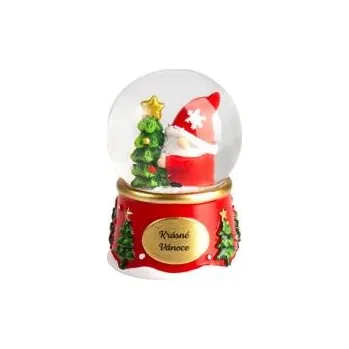 Vánoční dekorace Vánoční sněžítko - Skřítek ( Krásné Vánoce)