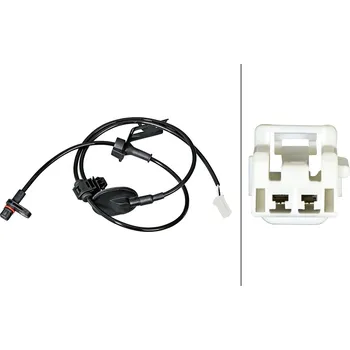 Přislušenství brzdového systému Snímač, počet otáček kol HELLA 6PU 358 219-371