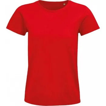 Sol's Pánské tričko Pioneer z organické bavlny s přírodním enzymem 175 g/m Barva: červená, Velikost: S L03565