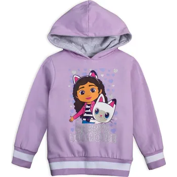 Dívčí mikina Dívčí mikina GABBYS DOLLHOUSE fialová Velikost: 110