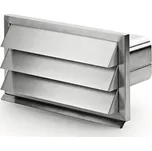 Faber E-Jal flow 150 X - venkovní mřížka se zpětnou klapkou nerez