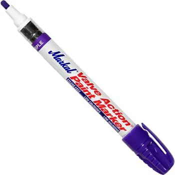 Neviditelný popisovač Markal Valve Action UV 12ks Barva: Fialová