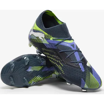 Kopačky Kopačky Puma Future 7 Ultimate FG/AG černá/modrá/zelená (6uk/ 39EU/ 25cm)