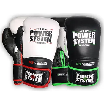 Boxerské rukavice PowerSystem boxerské rukavice IMPACT EVO white 16 OZ