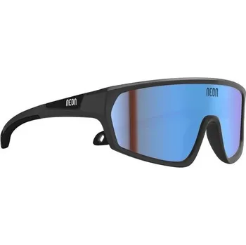 Cyklistická přilba Juniorské cyklistické brýle NEON RAPTOR, rámeček BLACK MATT, skla MIRROR BLUE CAT 3