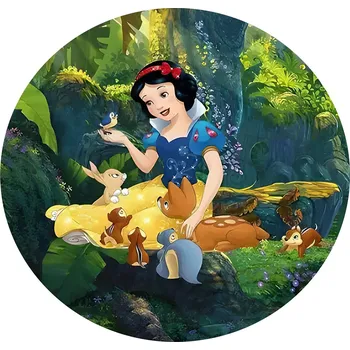 Koberec Disney Kruhový koberec ⌀100cm - Princezna Sněhurka