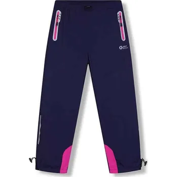 Dívčí kalhoty ZATEPLENÉ ŠUSŤÁKOVÉ KALHOTY DK8239 MODRÁ/ RŮŽOVÁ Velikost: 158, Barva: Modrá