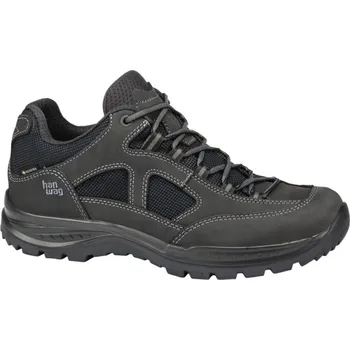 Pánská treková obuv trekové boty pánské HANWAG Gritstone II GTX Asphalt/Black - 40,5