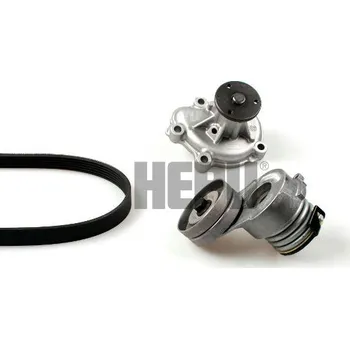 Vodní pumpa + klinový żebrový řemen HEPU PK03262