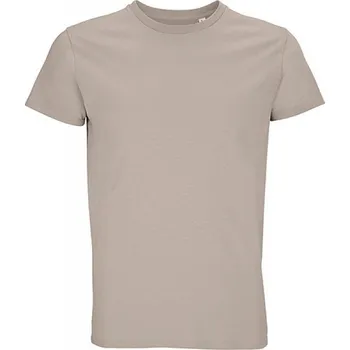 Pánské tričko Sol's Pánské tričko Pioneer z organické bavlny s přírodním enzymem 175 g/m Barva: Béžová, Velikost: XL L03565