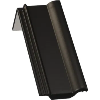 KM BETA Taška střešní pultová půlená samet černá