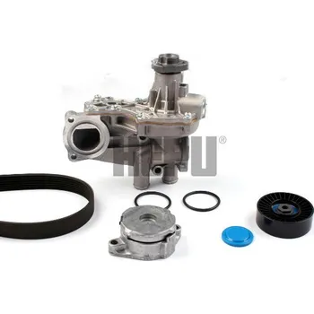 Vodní pumpa + klinový żebrový řemen HEPU PK051311