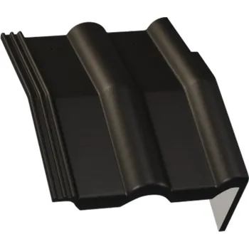 KM BETA Taška lomená okrajová pravá samet černá