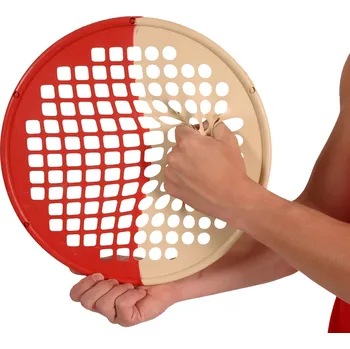 MVS Power-web Combo béžová/červená - posilovací síto