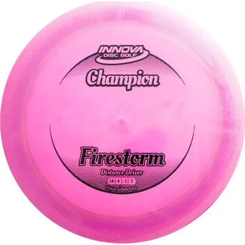 Disc golf Innova FIRESTORM Champion Barva: Oranžová - transparentní, Váha: 173-175 g