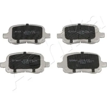 Brzdová destička Sada brzdových destiček, kotoučová brzda ASHIKA 50-02-216