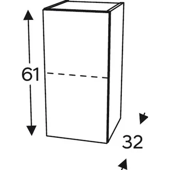 Kuchyňská skříňka Kuchyňská skříňka Mono M W15.1/61